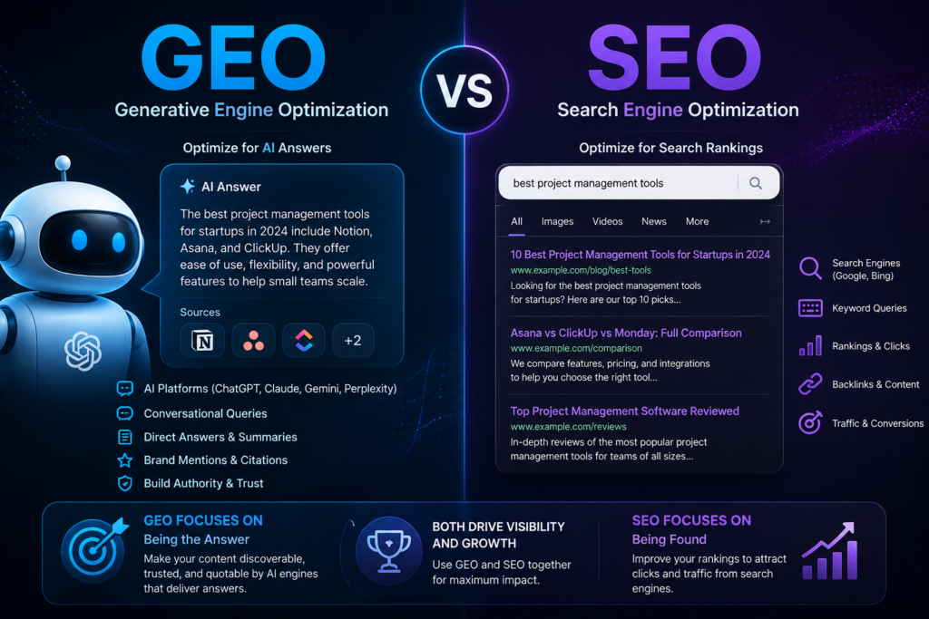 GEO vs SEO
