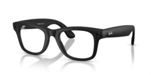Ray-Ban Meta (Gen 2) Wayfarer, Matte Black, Clear lenses